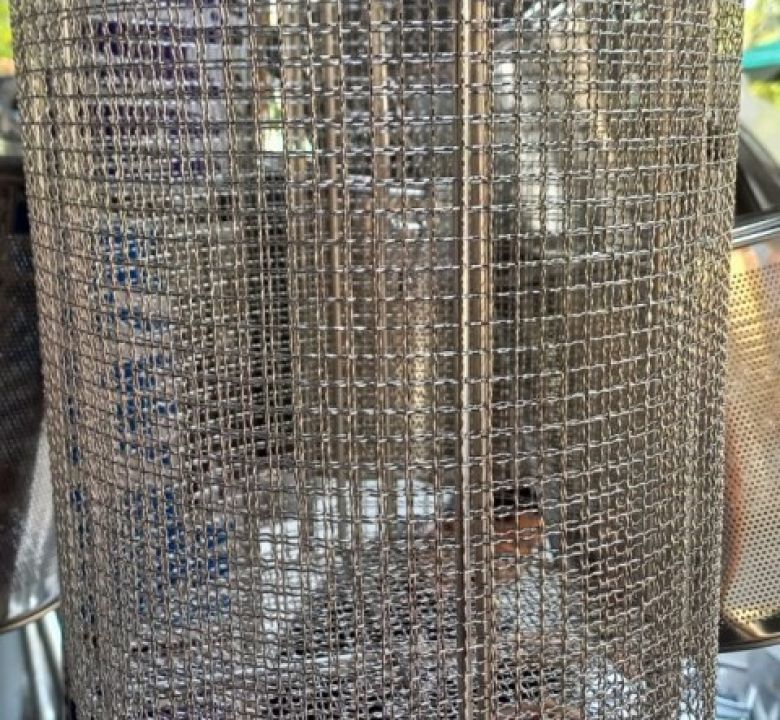 Lồng Inox Đựng Xương Nấu nước lèo ( 18x25cm)