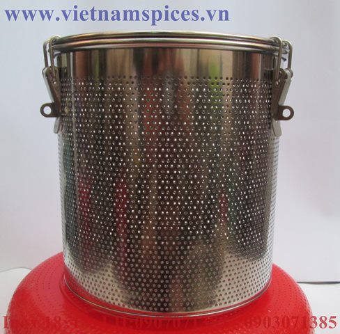 Lồng INOX Nguyên Tấm Cỡ Lớn (18x18cm)