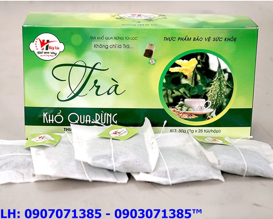 Trà Túi Lọc Khổ Qua Rừng (25 gói)